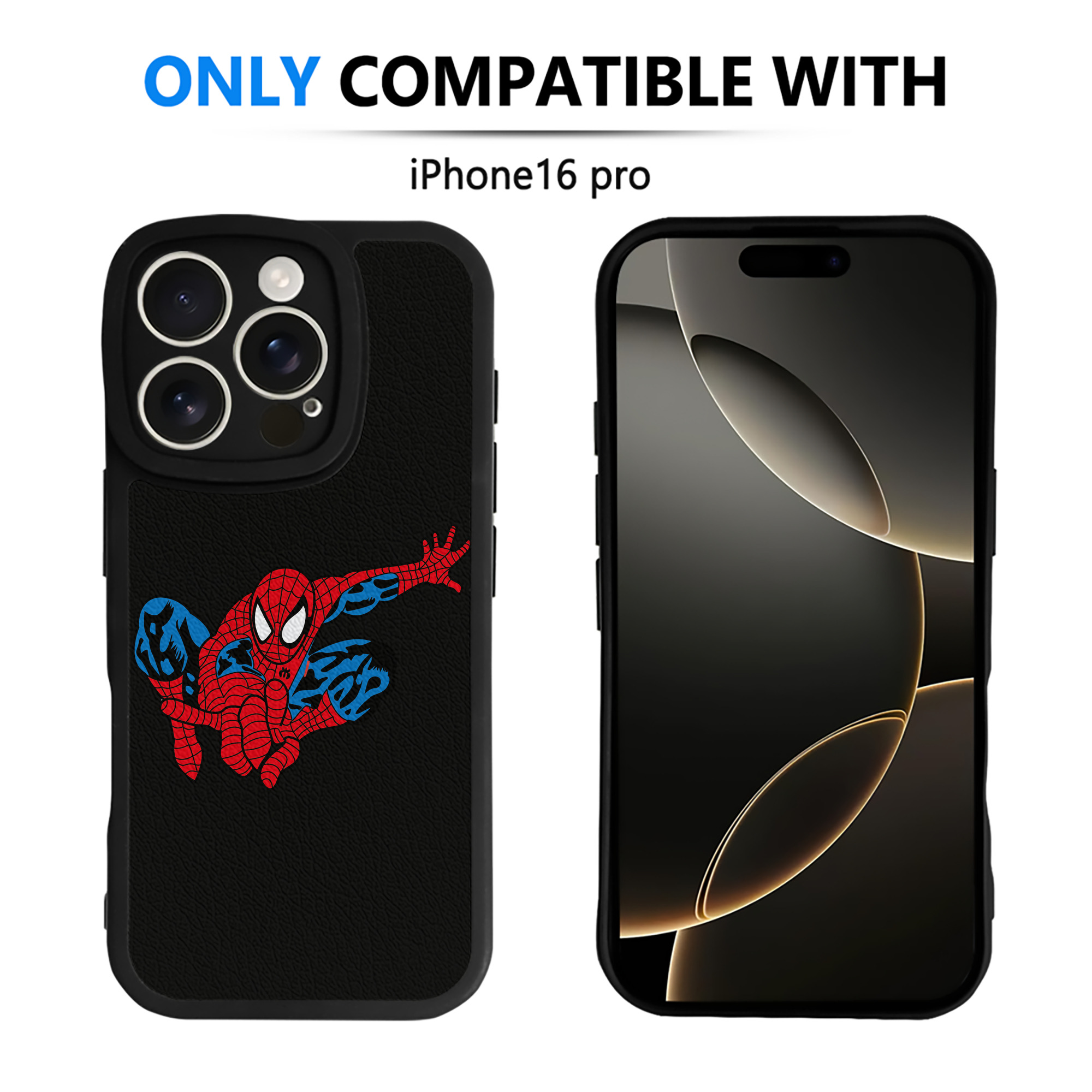 （画像用） アベンジャーズ The Avengers 【iPhone 16シリーズ対応】シリコンスマホケース（レザー調） 材質：シリコン
